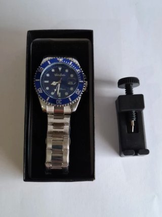 Reloj Automático Avery "Diver" Azul