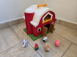 Granja Juguete Plegable con Animales