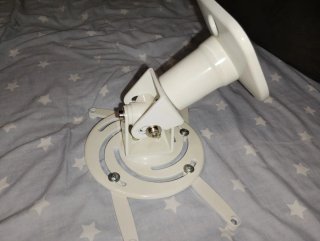 Soporte proyector Duronic blanco universal