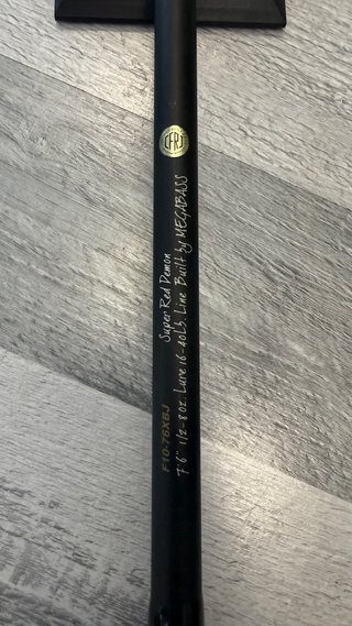 Caña Pesca Megabass Black Jungle F10-76XBJ