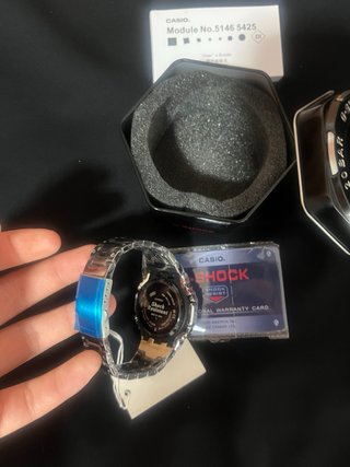 Casio G-Shock Metal Azul Claro
