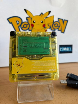 Game Boy Advance SP Edizione Pikachu IPS5 AGS-101