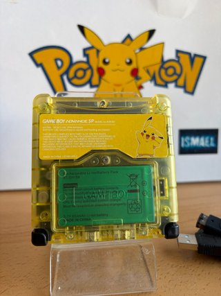 Game Boy Advance SP Edizione Pikachu IPS5 AGS-101