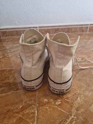 Zapatillas Converse Blancas Altas plataforma