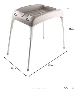 Soporte cubeta bañera ok baby/ CAMBIADOR