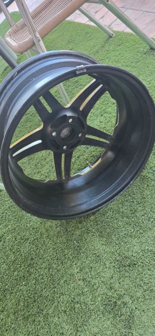 Llantas Mini 18 Pintadas en Oro