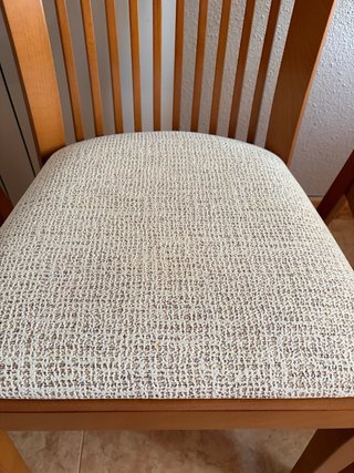Comedor extensible madera + 4 sillas
