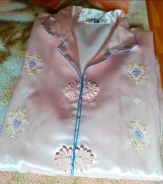 Pijama raso rosa  talla 42 Sin Estrenar