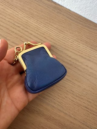 Monedero/Llavero Pierre Balmain Vintage Azul