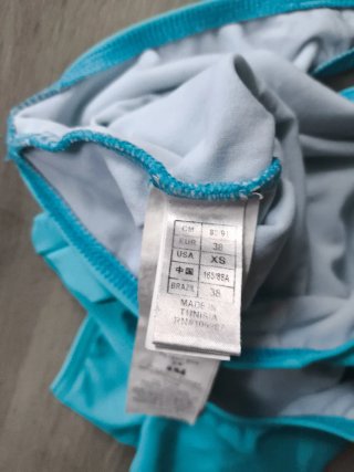 Bañador mujer Nabaiji azul piscina
