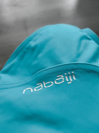 Bañador mujer Nabaiji azul piscina