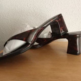 Sandalias Zara Talla 39 efecto Carey