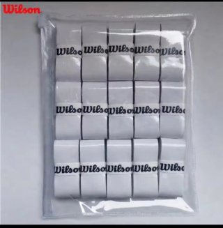 15 Overgrips Wilson Blancos Lisos