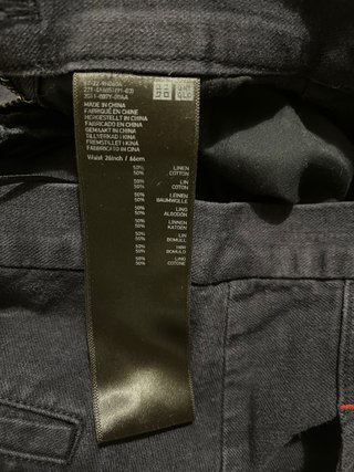 Falda pantalón Uniqlo azul talla S