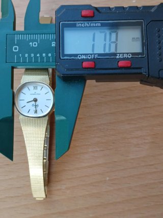 Reloj Hamilton Cuarzo Mujer Dorado