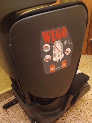 Silla coche niño WEGO alta calidad y funda