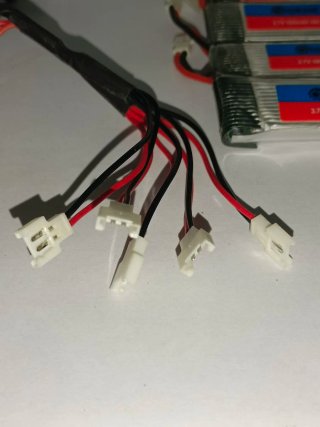Kit Batteria e Caricatore Drone RC Eachine