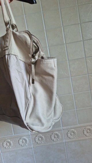 Borsa tote beige