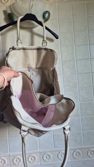 Borsa tote beige