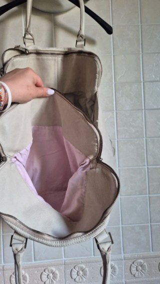 Borsa tote beige