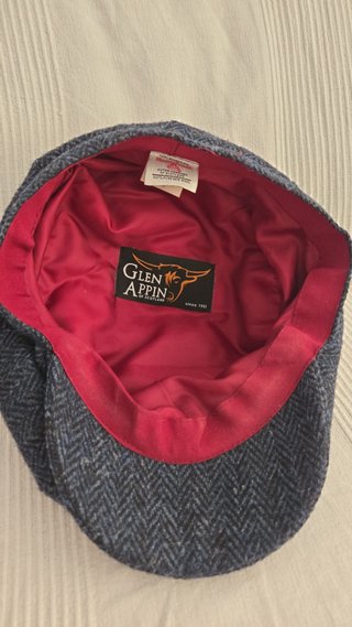 + Boina escocesa Harris Tweed auténtico Glen Appin