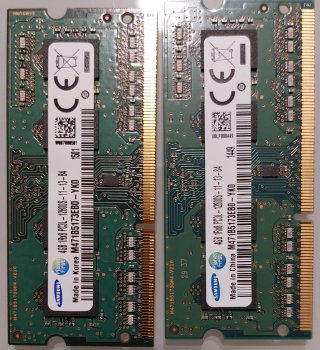 Samsung 4GB DDR3 RAM M471B5173EB0-YKO