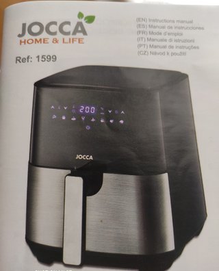 CUBETA - REJILLA AIR FRYER JOCCA REF. 1599