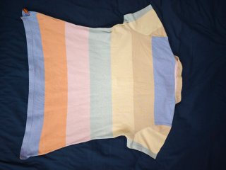 Polo Spagnolo Talla XL Rayas Multicolor