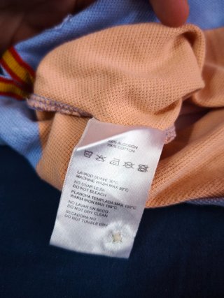 Polo Spagnolo Talla XL Rayas Multicolor