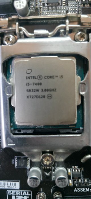 Pack Gigabyte H110M-S2V + I5-7400 + Disipador