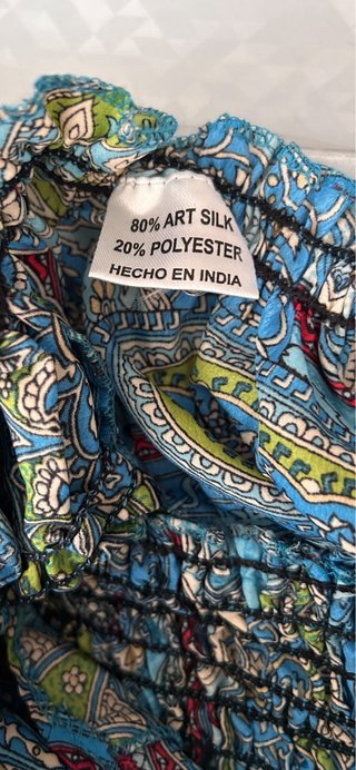 Vestido estampado mujer talla única