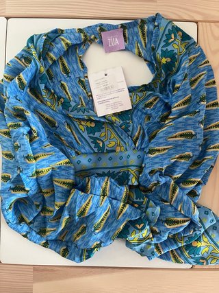 Top Bora marca Zua estampado floral talla única