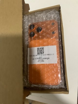Struttura iPhone 17 Arancione adatta per iPhone XR