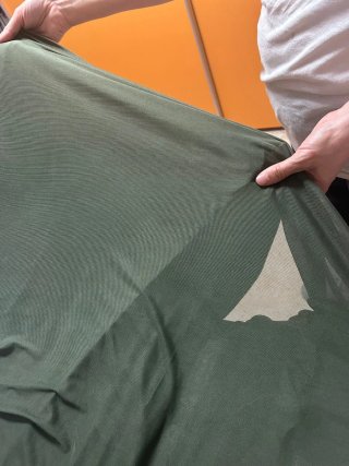 Vestido verde sin estrenar talla M