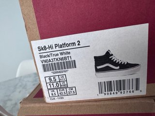 Vans varias  tallas Sk8-Hi Platform 2 Zapatillas