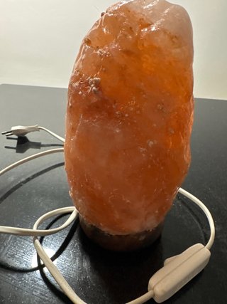 Lámpara de Sal del Himalaya y porta velas