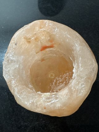Lámpara de Sal del Himalaya y porta velas