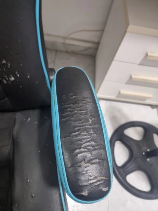 Silla de escritorio Newskill Negra/Azul