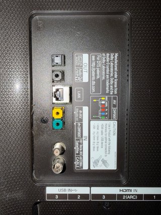 Televisor LG Negro 60 pulgadas - Averiada