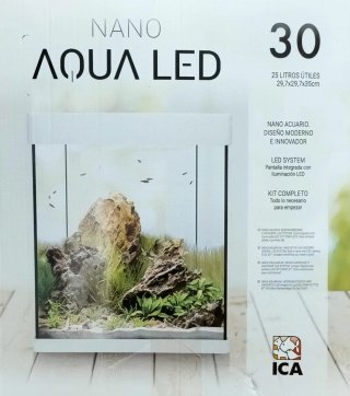 Acuario Nano Aqua LED 30L