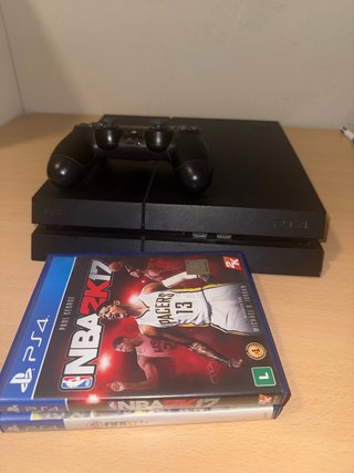 PS4 (PlayStation 4) Negra + Juegos