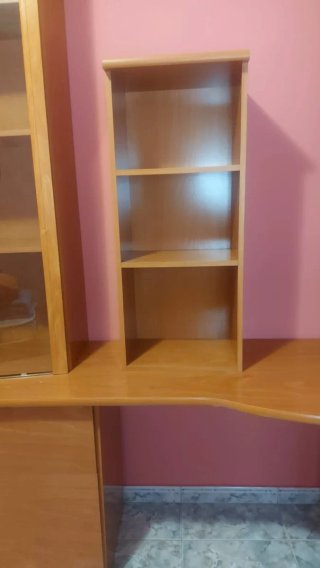 Estructura de cama individual con somier