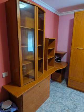 Estructura de cama individual con somier