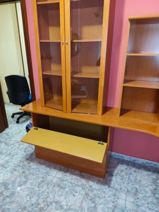 Estructura de cama individual con somier