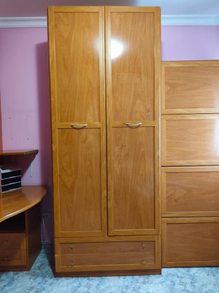 Estructura de cama individual con somier