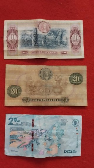 Billetes Pesos Colombianos