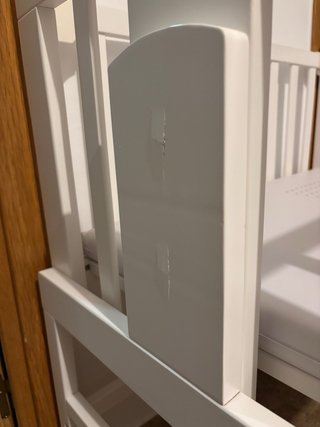 Minicuna cuna colecho madera blanca Allegra