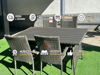 Nueva terraza de mesa + 4 sillas