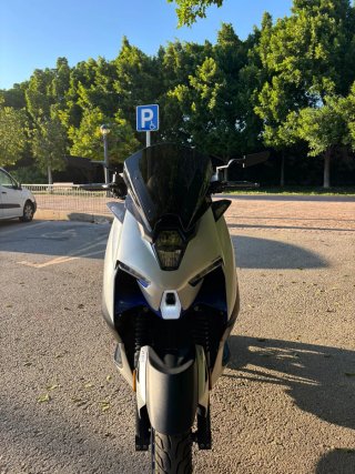 Zontes M125 Maxi Scooter Plata/Azul