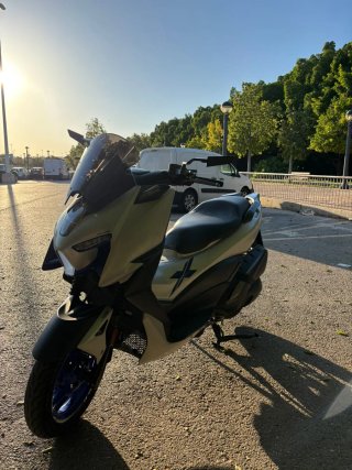 Zontes M125 Maxi Scooter Plata/Azul